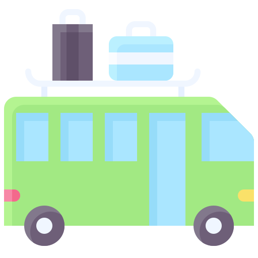 autocaravana icono gratis