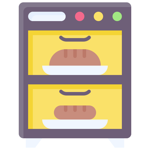 Bandeja de horno icono gratis