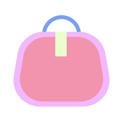 bolso de mujer icono gratis