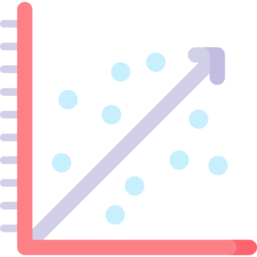 Regression icono gratis