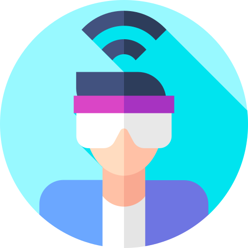 gafas vr icono gratis