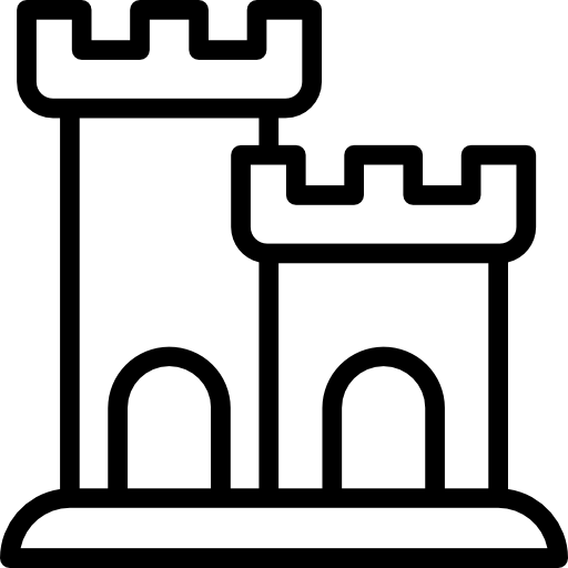 castillo icono gratis