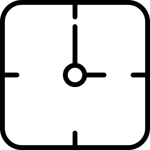 Wall clock free icon Wall clock free icon