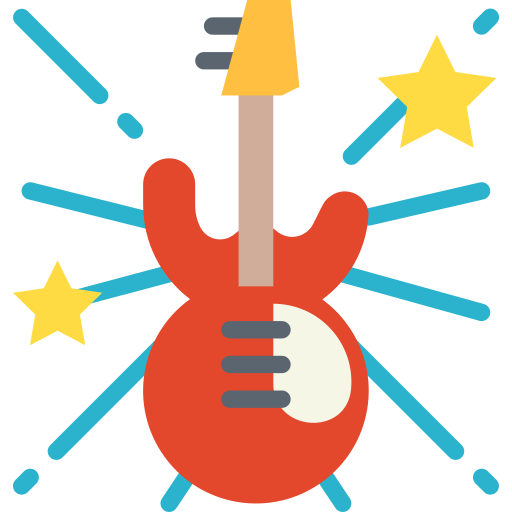 guitarra icono gratis