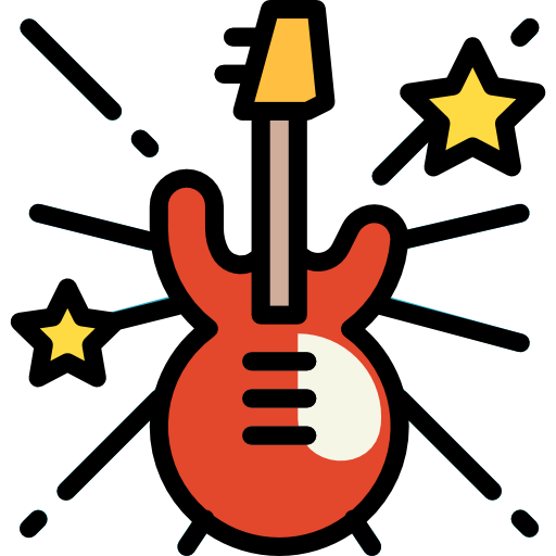 guitarra icono gratis