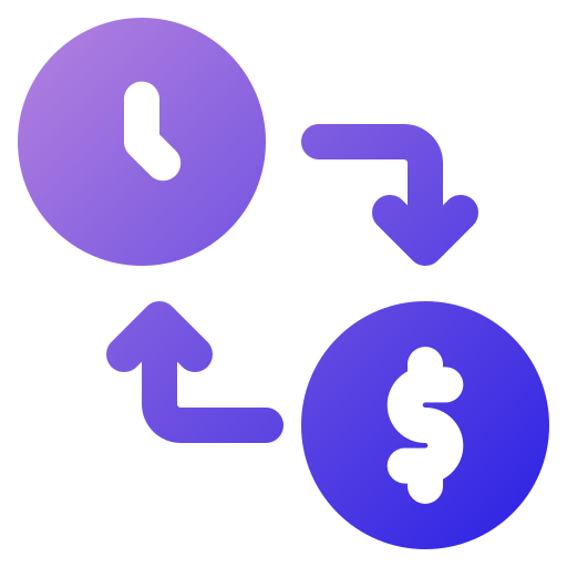 Time is money free icon