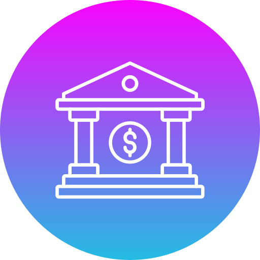 Bank Generic Flat Gradient icon