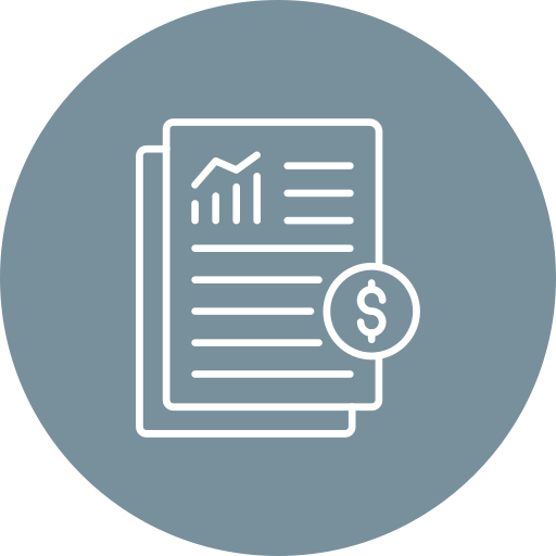 financier Icône gratuit