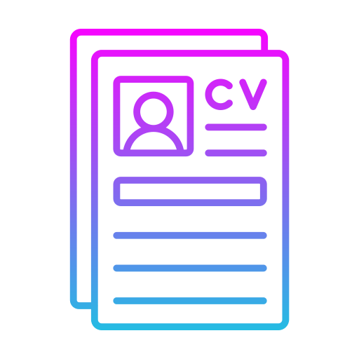 curriculum vitae icono gratis