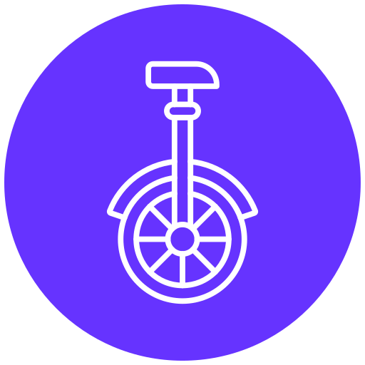 Monocycle Generic Flat icon