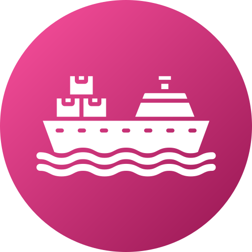 Cargo ship Generic Flat Gradient icon