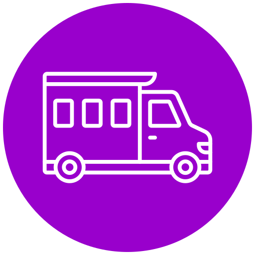 autocaravana icono gratis