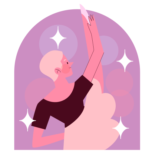 ballet free sticker