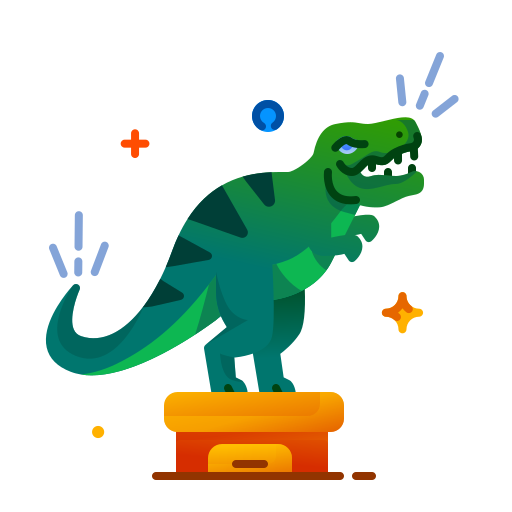 tiranosaurio icono gratis