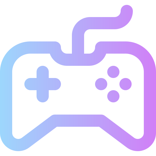 Gamepad Super Basic Rounded Gradient icon