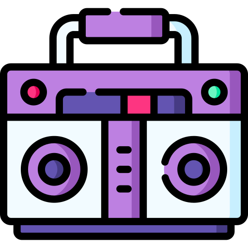 boombox icono gratis