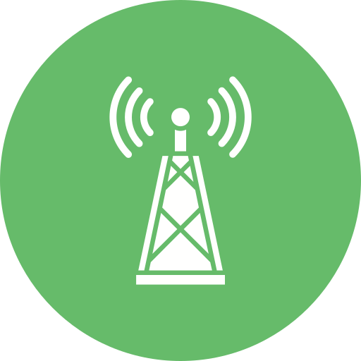 antena de radio icono gratis