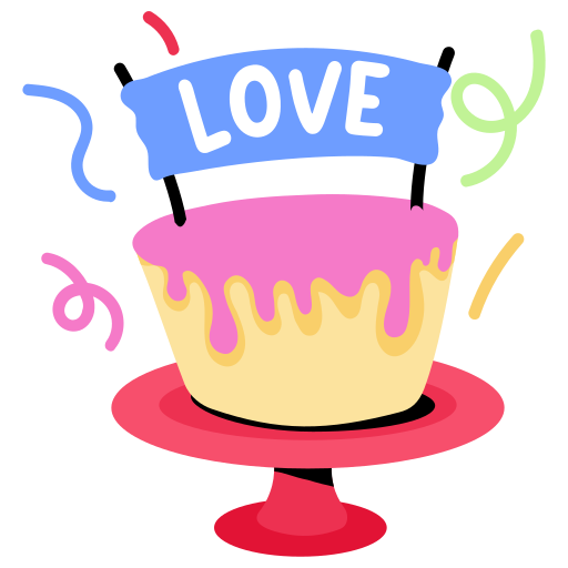 Cake free sticker Cake free sticker