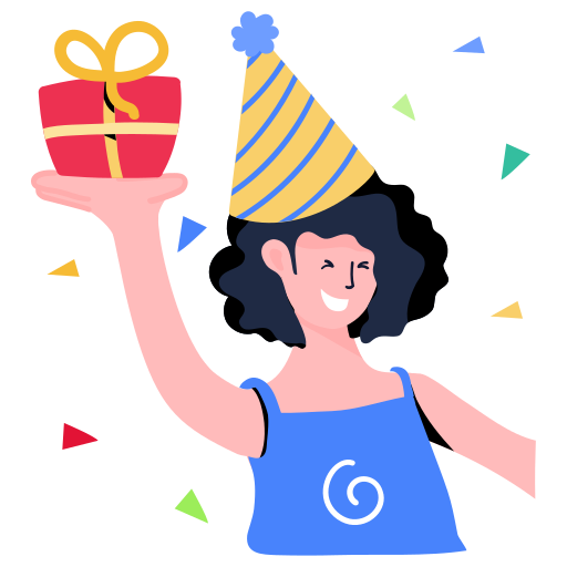 cumpleañero gratis sticker