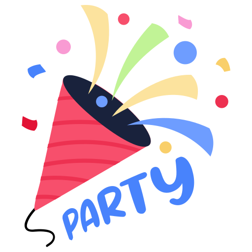 Confetti free sticker Confetti free sticker