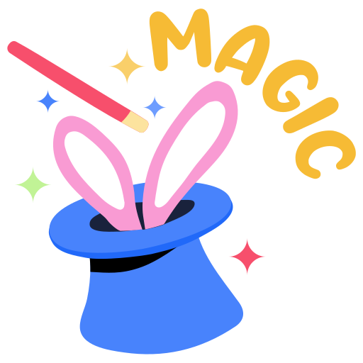 chapeau de lapin gratuit sticker