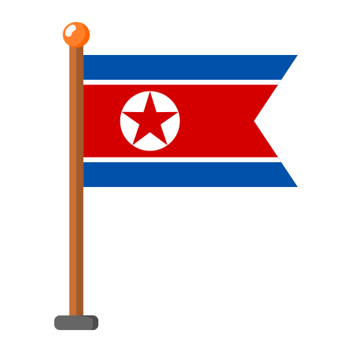 corea del norte icono gratis