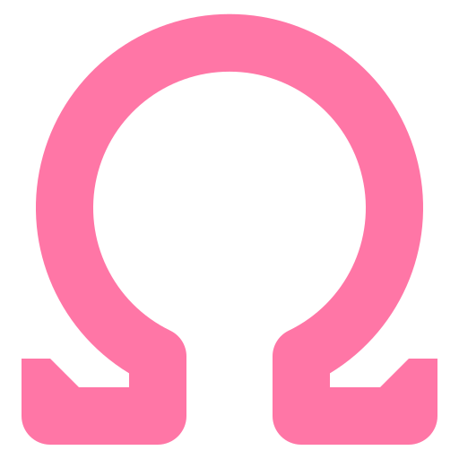 Omega Generic Flat icon