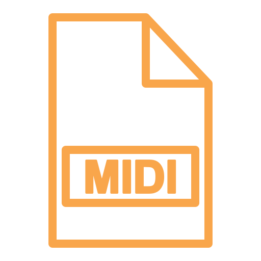 midi icono gratis