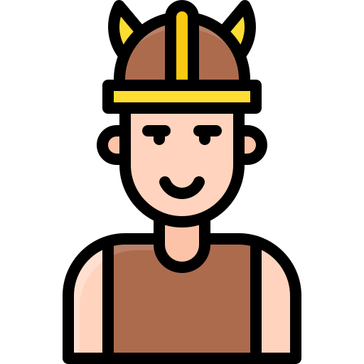 vikingo icono gratis