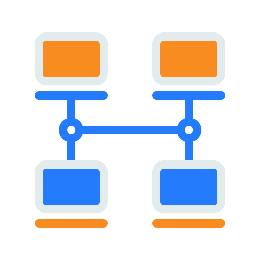 Topology Generic Flat icon