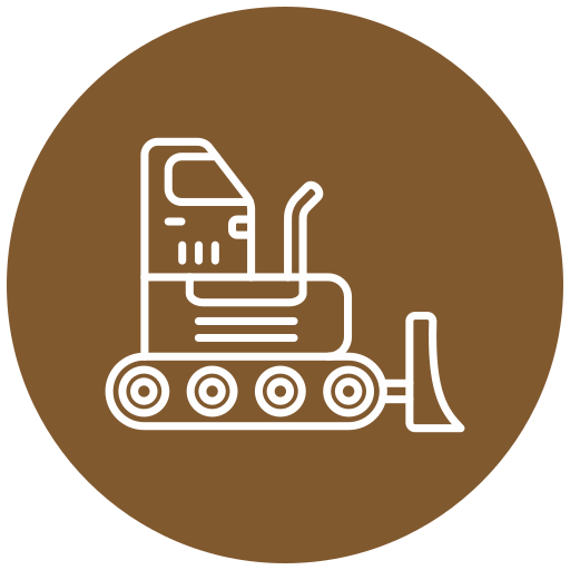bulldozer free icon