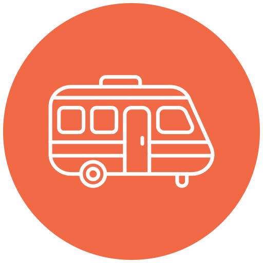 Caravan Generic Flat icon