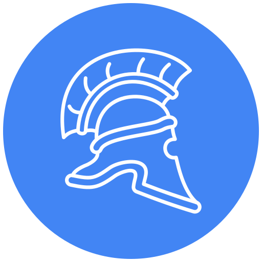 casco romano icono gratis