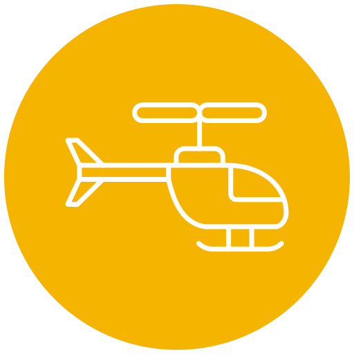 helicóptero icono gratis