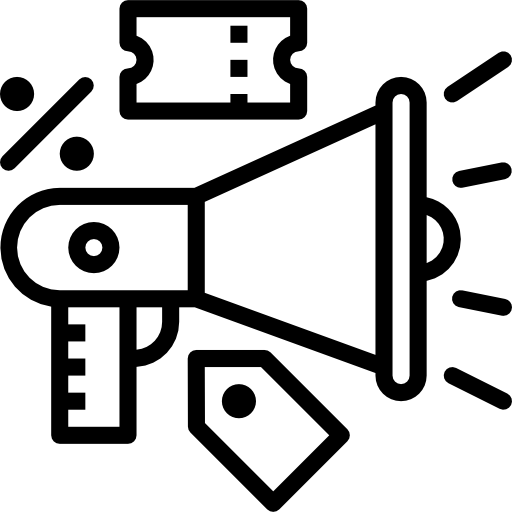 마케팅 무료 아이콘