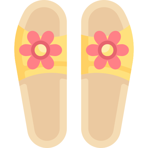 sandalias icono gratis