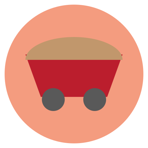 chariot de mine Icône gratuit chariot de mine Icône gratuit