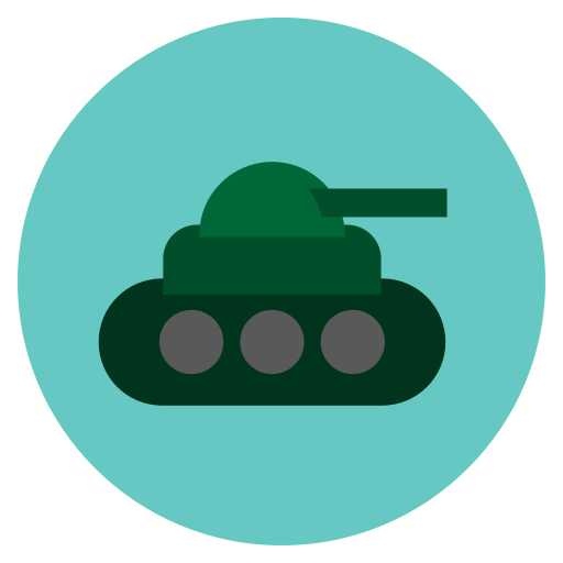 tanque de guerra icono gratis