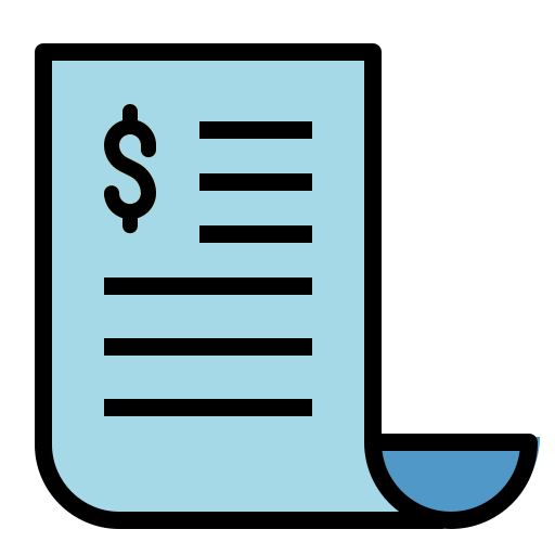 Document Generic Outline Color icon