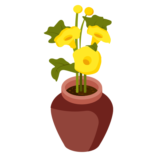 pot de fleur Icône gratuit