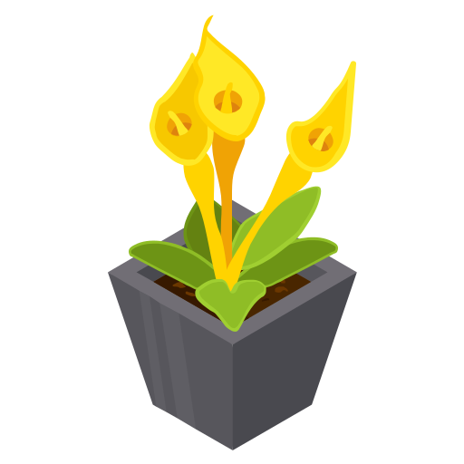 pot de fleur Icône gratuit