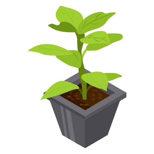 pot de fleur Icône gratuit
