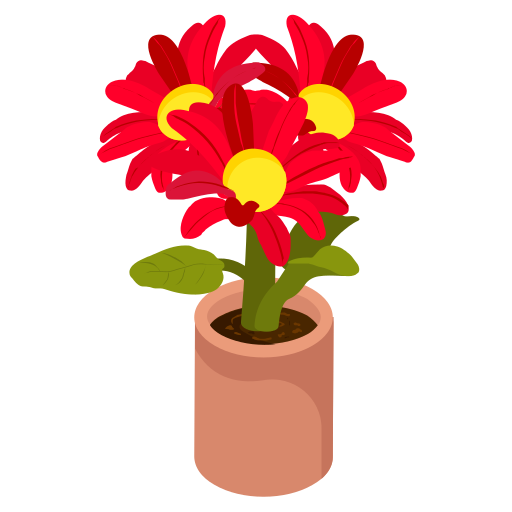 pot de fleur Icône gratuit