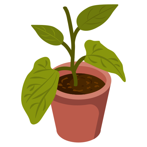 pot de fleur Icône gratuit