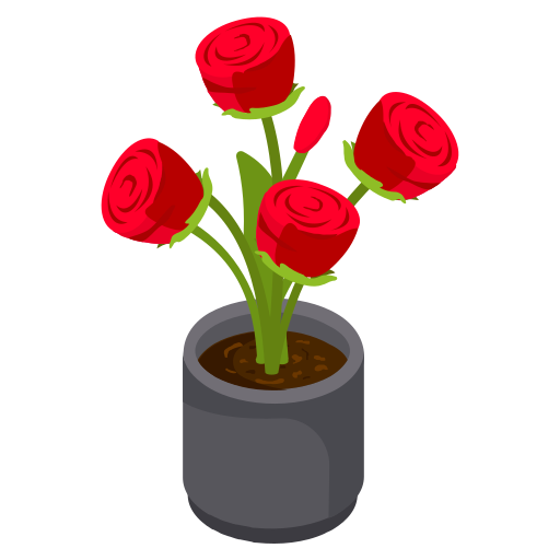 pot de fleur Icône gratuit