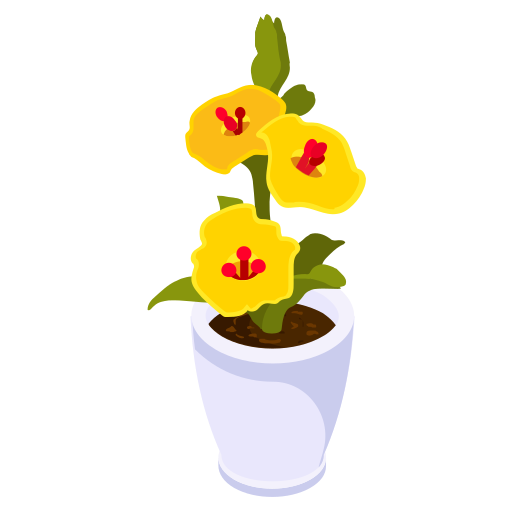 Flower Pot Generic Isometric icon