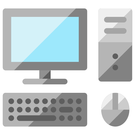 equipo de computadora icono gratis