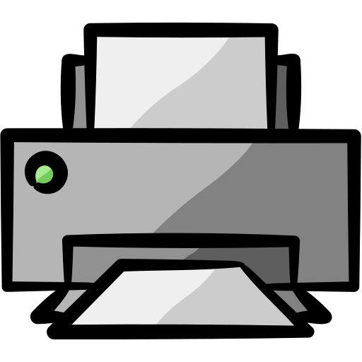 Printer Generic Hand Drawn Color icon