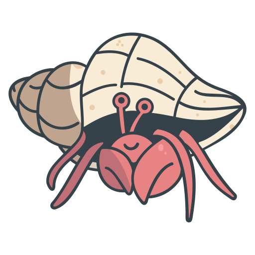 Hermit crab Generic Outline Color icon