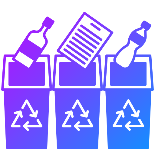 papelera de reciclaje icono gratis